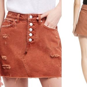 free people a line skirt